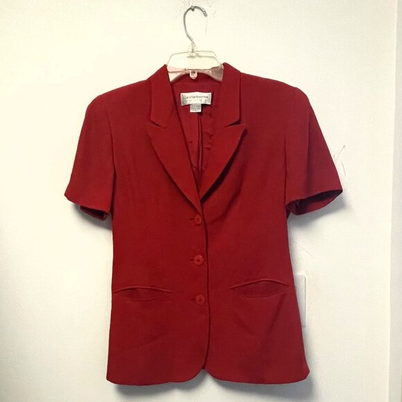 Liz Claiborne Jackets & Blazers - Liz Claiborne Petite Collection Women Short Sleeve Blazer